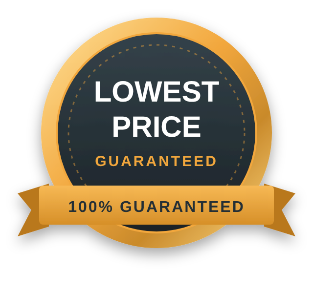 Lowest price guaranteed badge